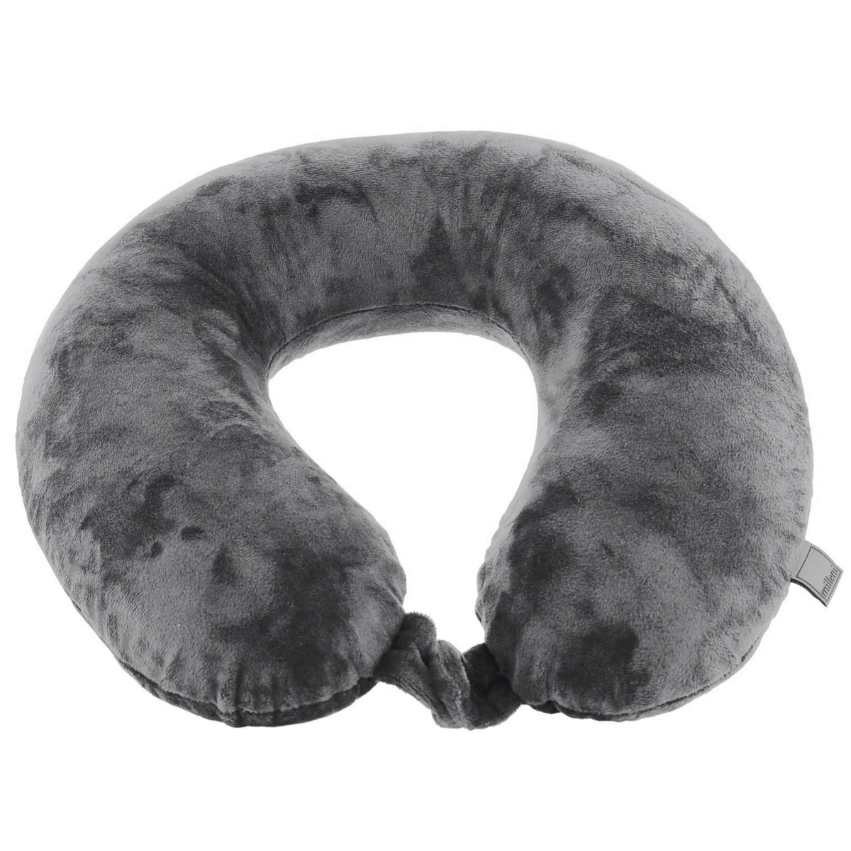 Milleni Travel Memory Foam Neck Pillow in Grey