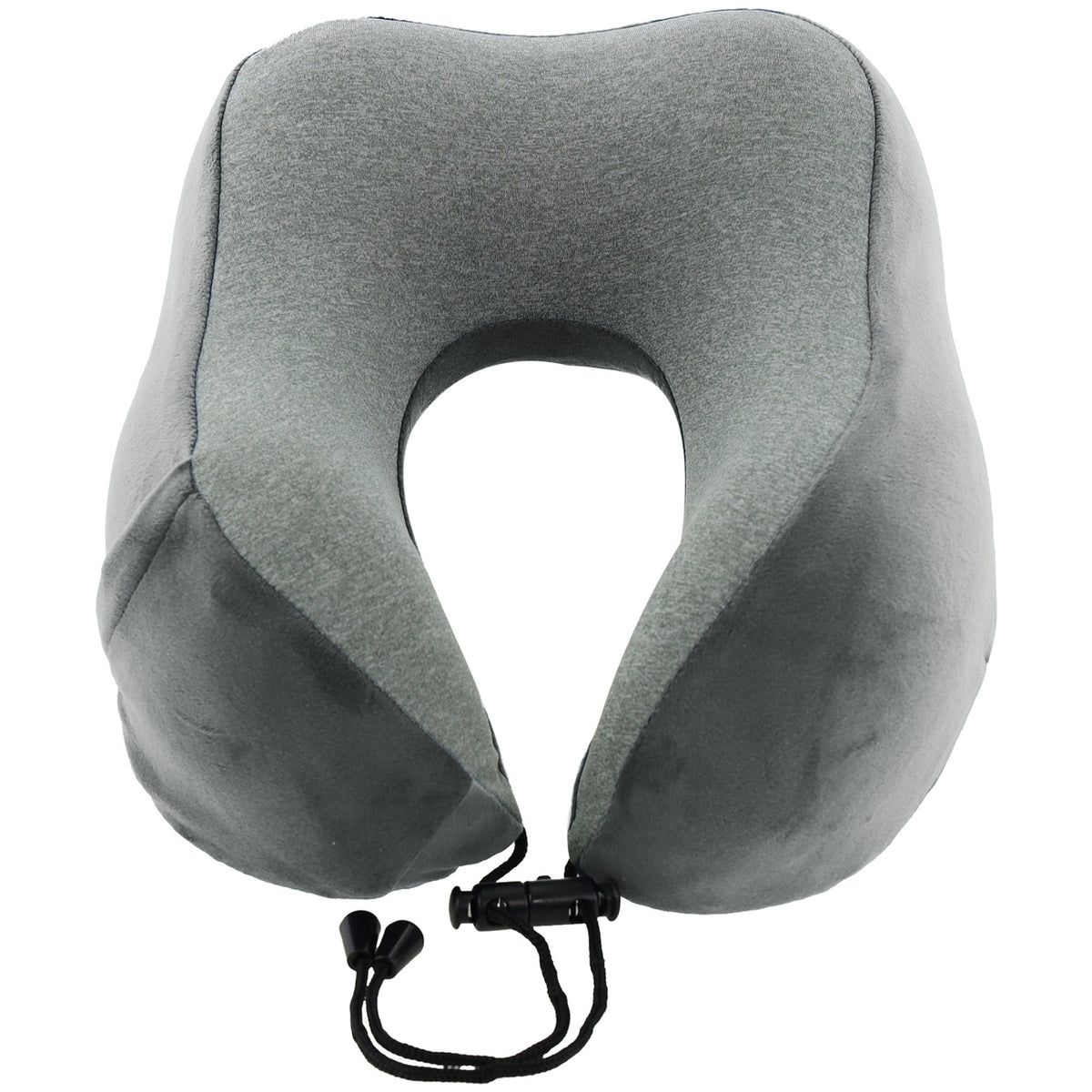 Milleni Travel Memory Foam Neck Pillow in Grey