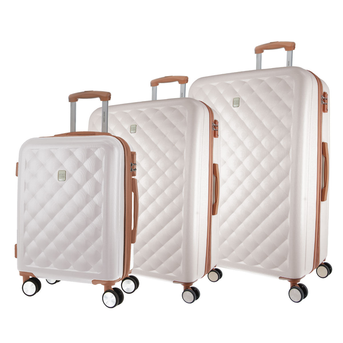 Pierre Cardin Hard Shell 3-Piece Luggage Set