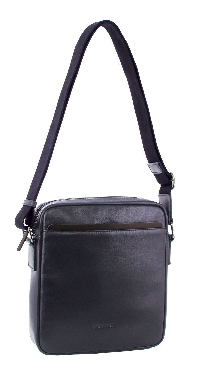 Pierre Cardin Men's Leather Cross-Body Bag