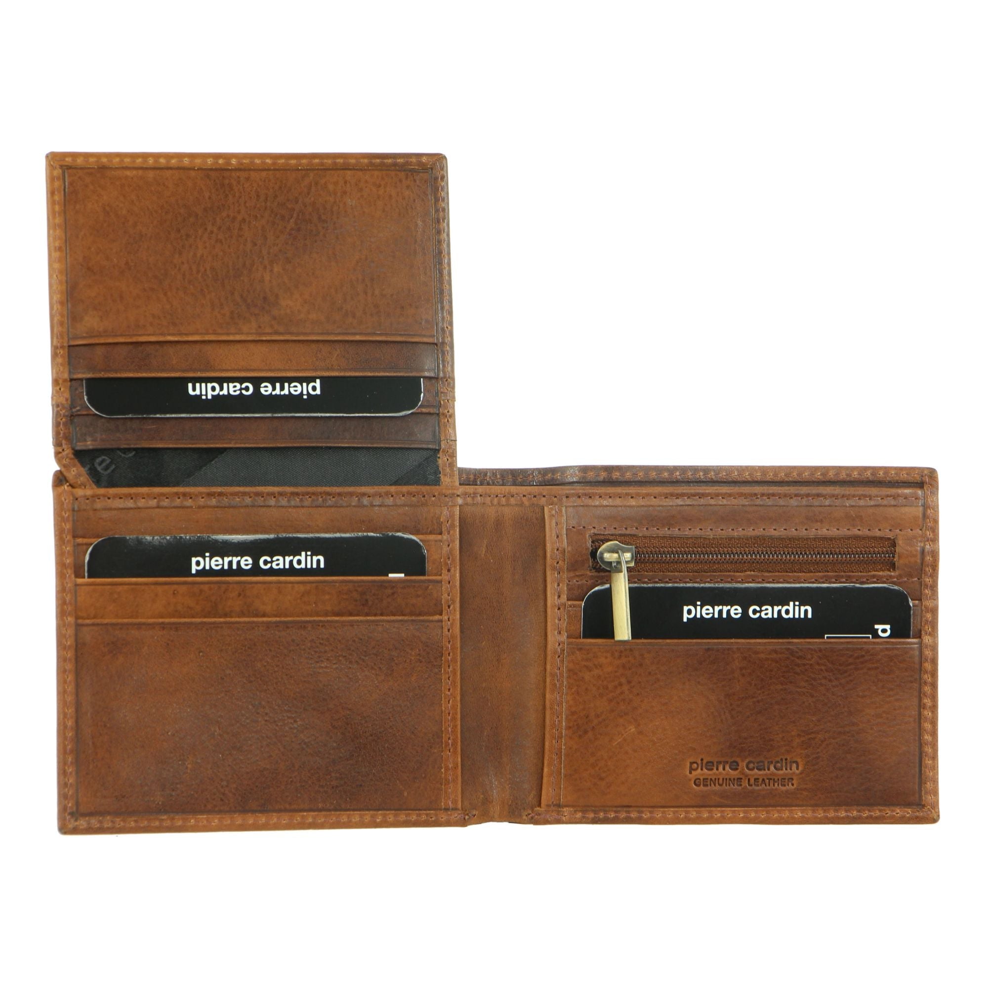 Pierre Cardin Italian Leather Bi-Fold Men's Wallet