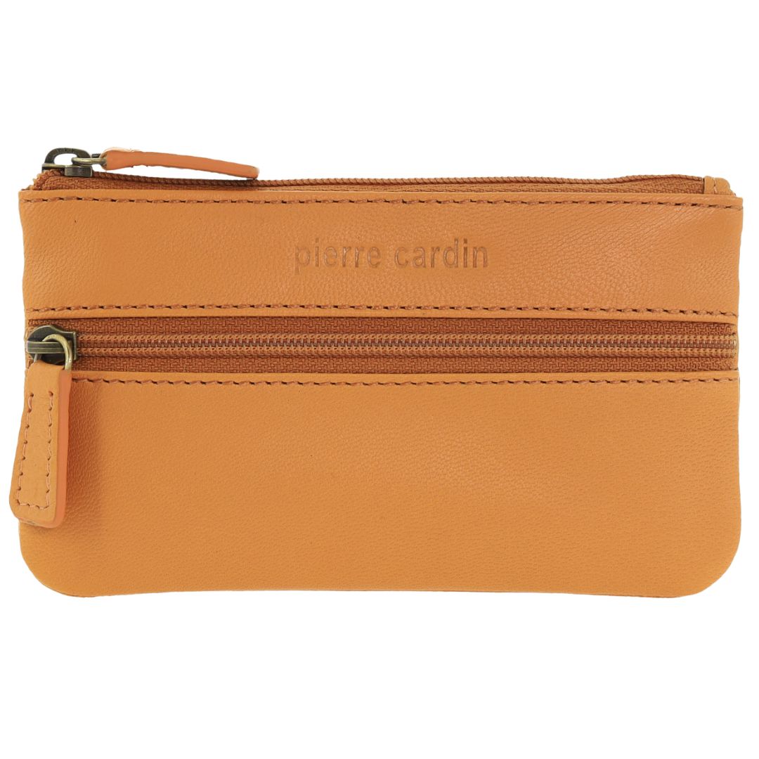 Pierre Cardin Leather Coin Purse/Key Holder