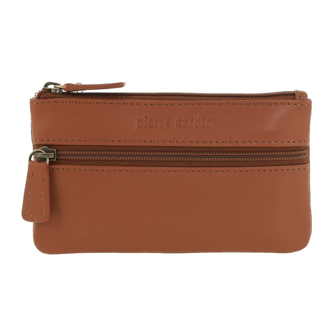 Pierre Cardin Leather Coin Purse/Key Holder