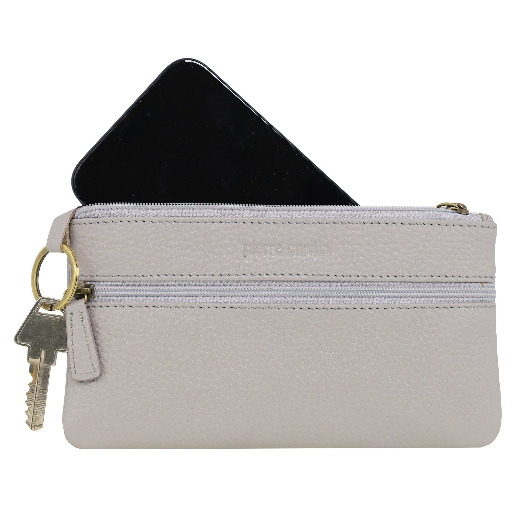 Pierre Cardin Leather Coin Purse/Phone Wallet Case