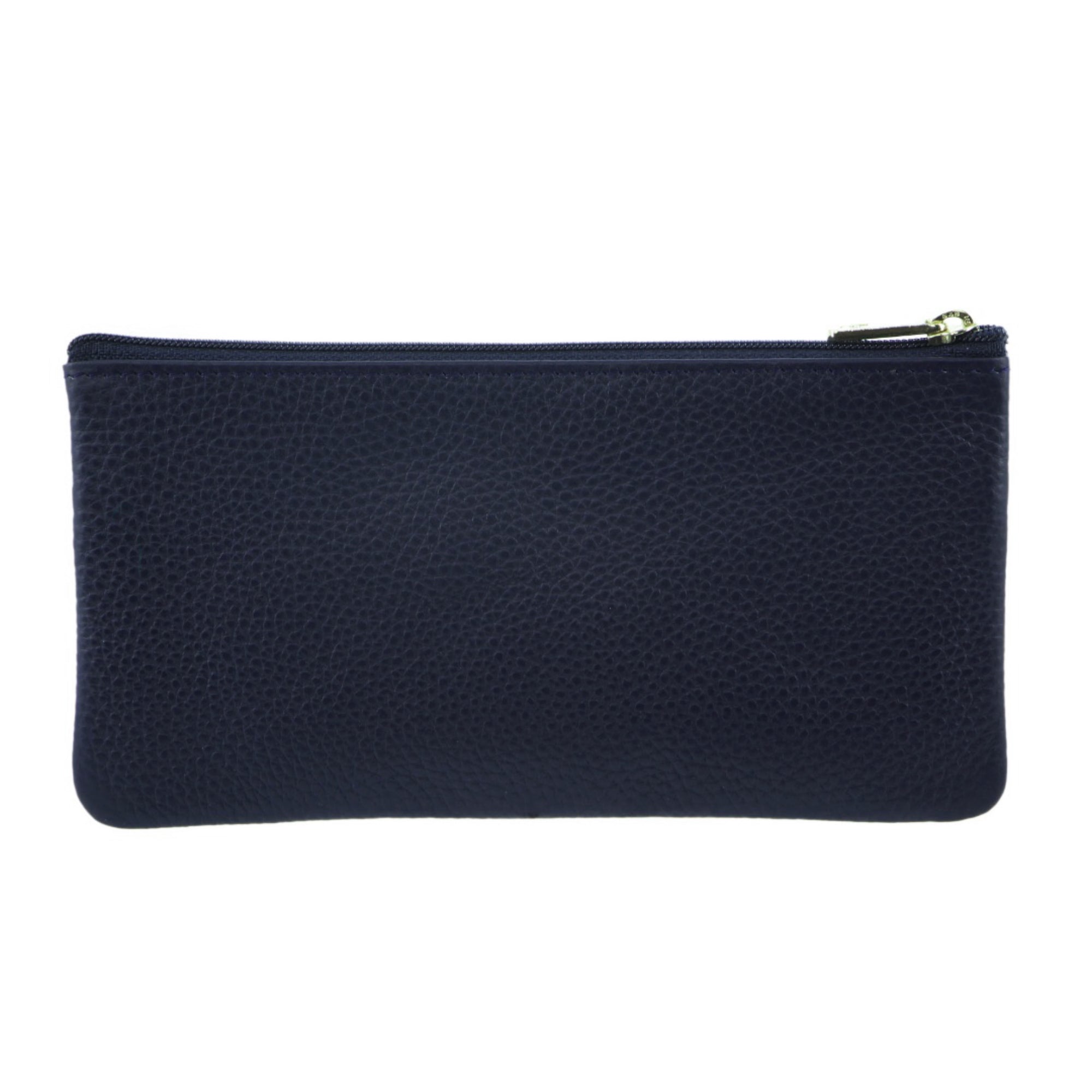 Pierre Cardin Leather Coin Purse/Phone Wallet Case in Navy