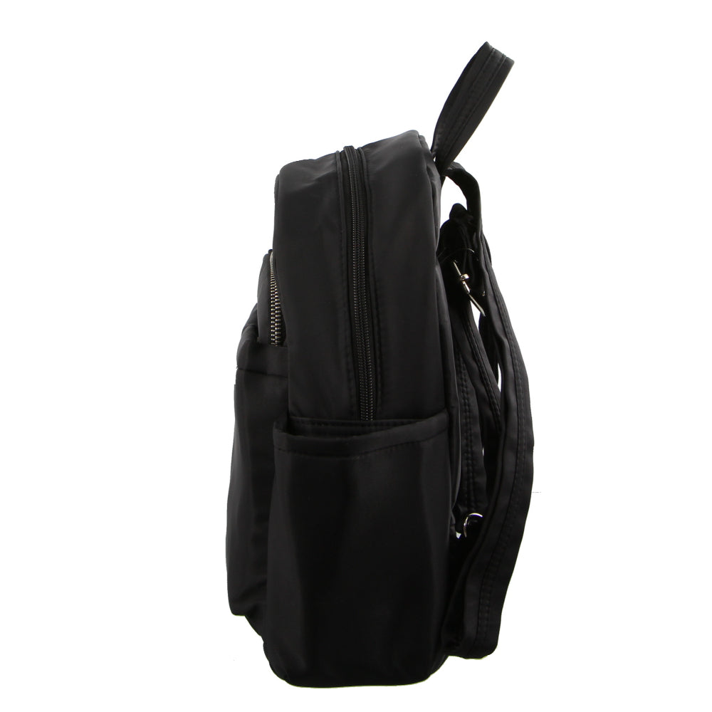 Pierre Cardin Nylon Anti-Theft Backpack