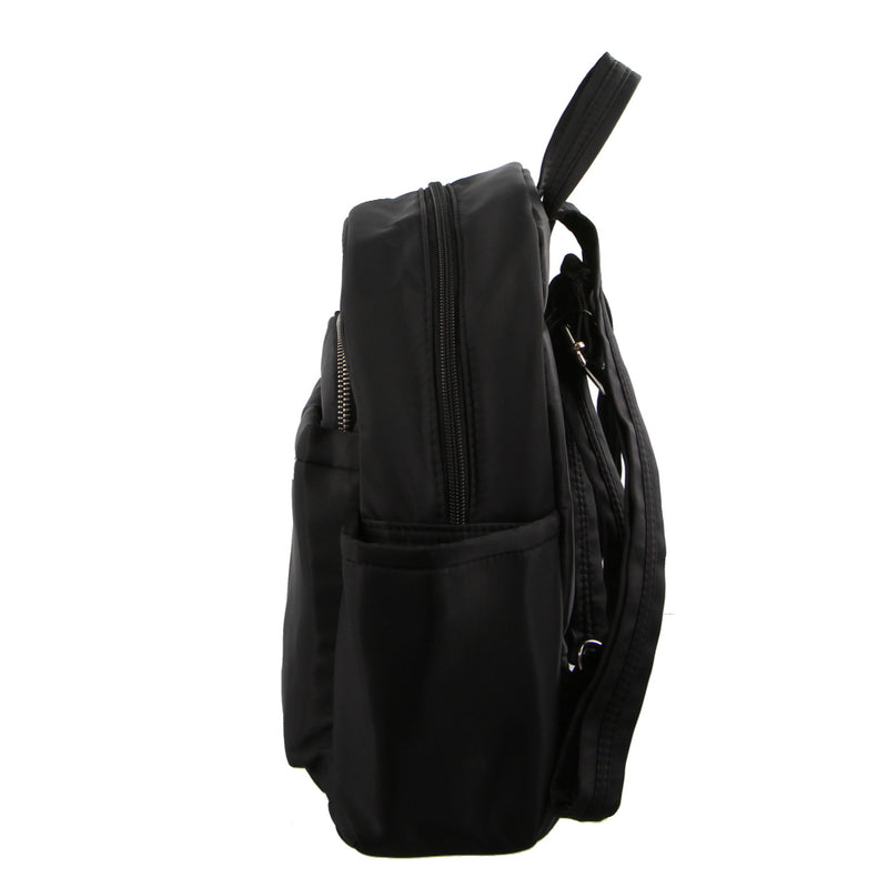 Pierre Cardin Anti-Theft Backpack in Black
