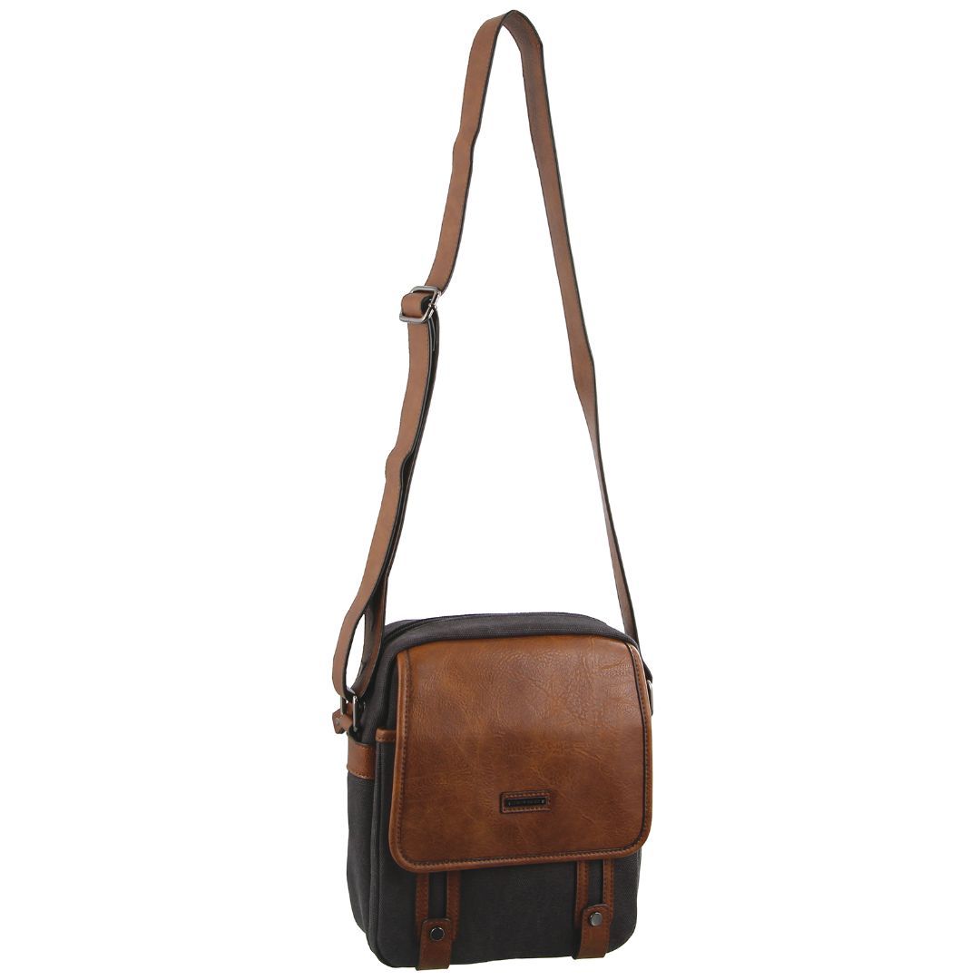 Pierre Cardin Canvas Cross Body Bag