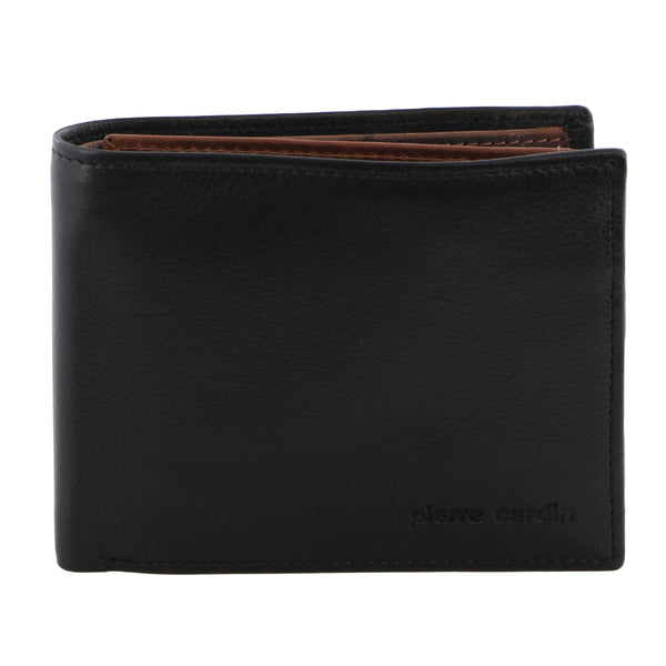 Pierre Cardin Italian Leather Two Tone Tri-Fold Wallet (PC2632)