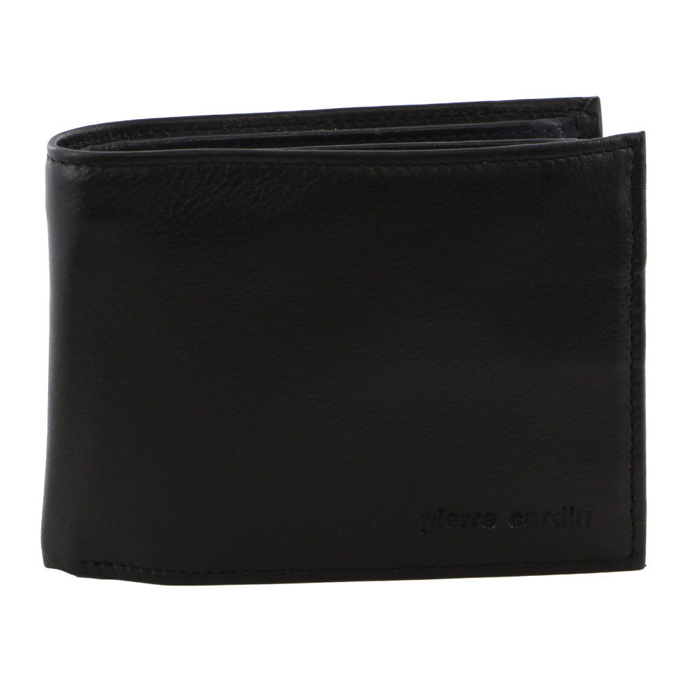 Pierre Cardin Italian Leather Two Tone Tri-Fold Men's Wallet