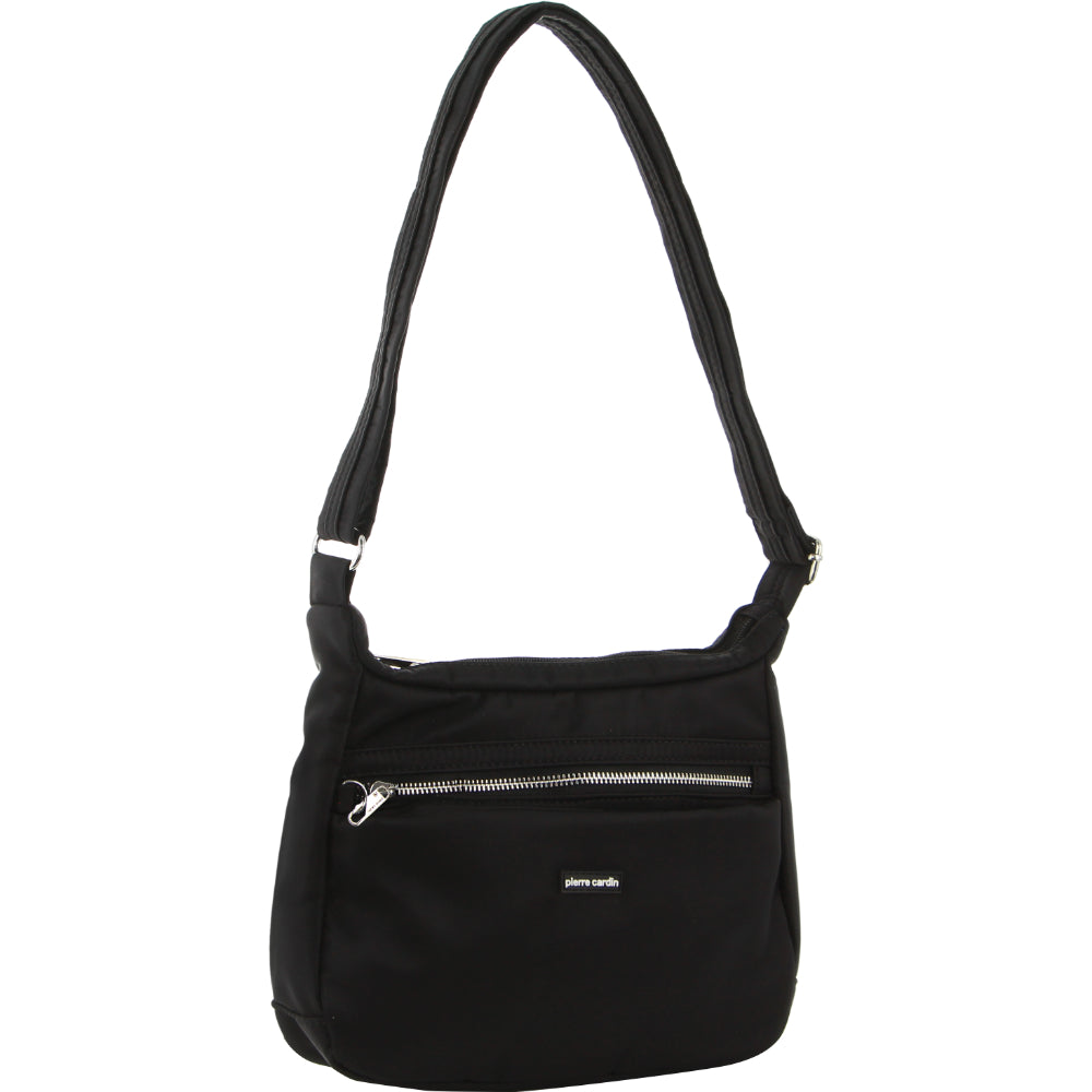 Pierre Cardin Nylon Anti-Theft Cross Body Bag