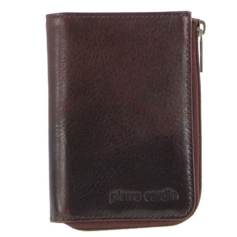 Pierre Cardin Italian Leather Key + Credit Card Holder