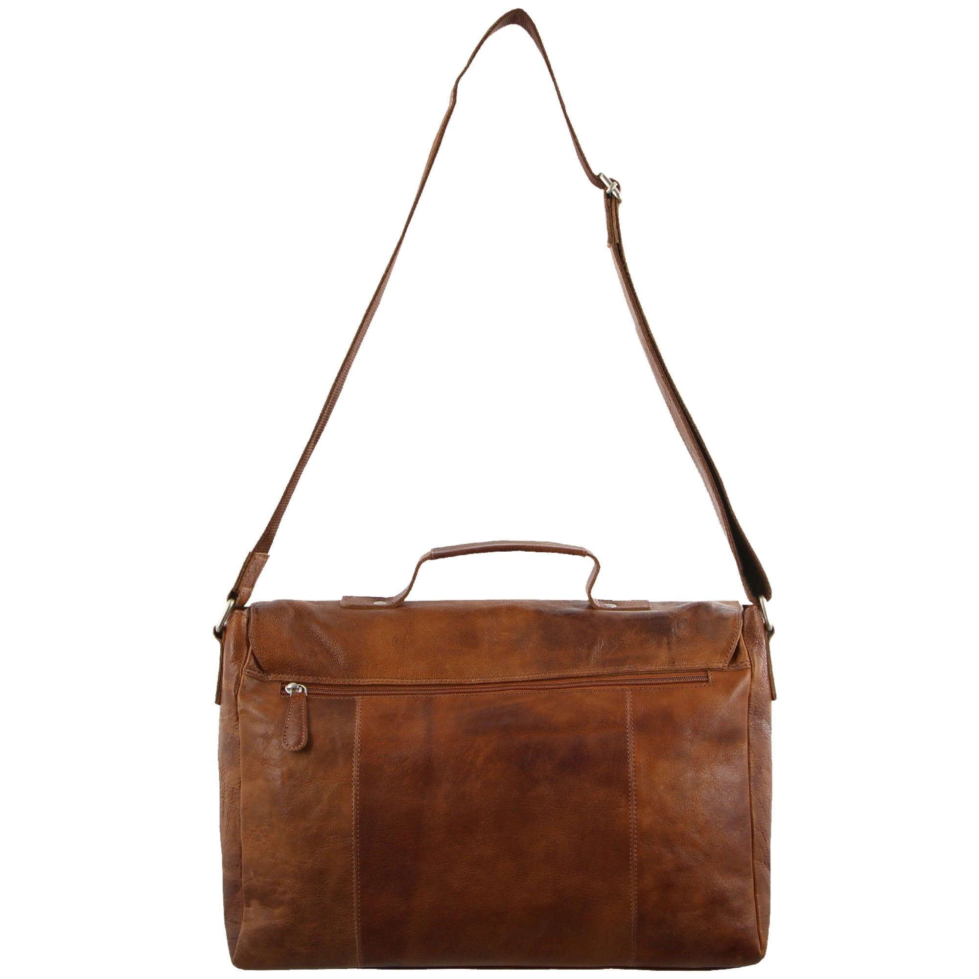 Pierre Cardin Rustic Leather Computer Bag