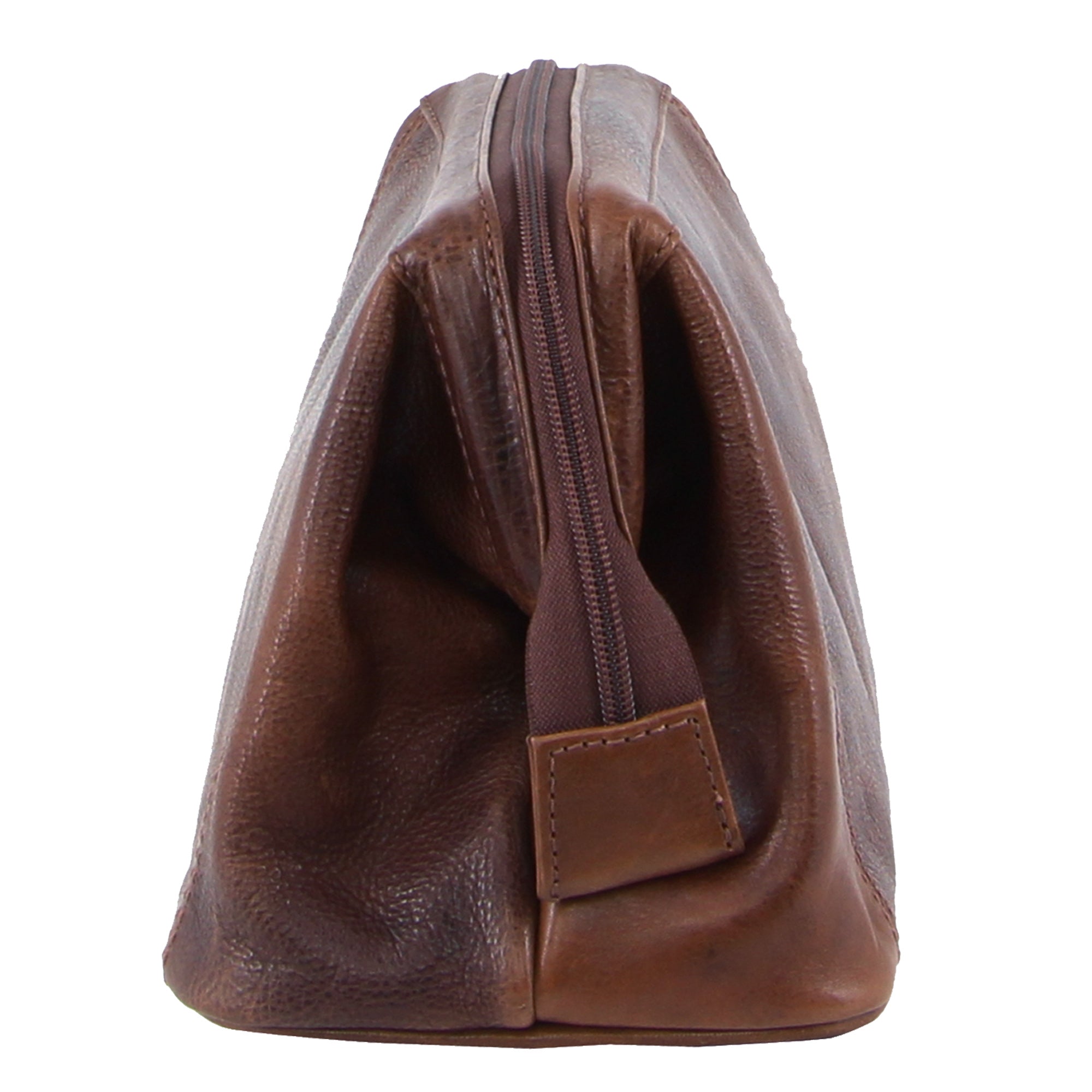 Pierre Cardin Rustic Leather Toiletry Bag