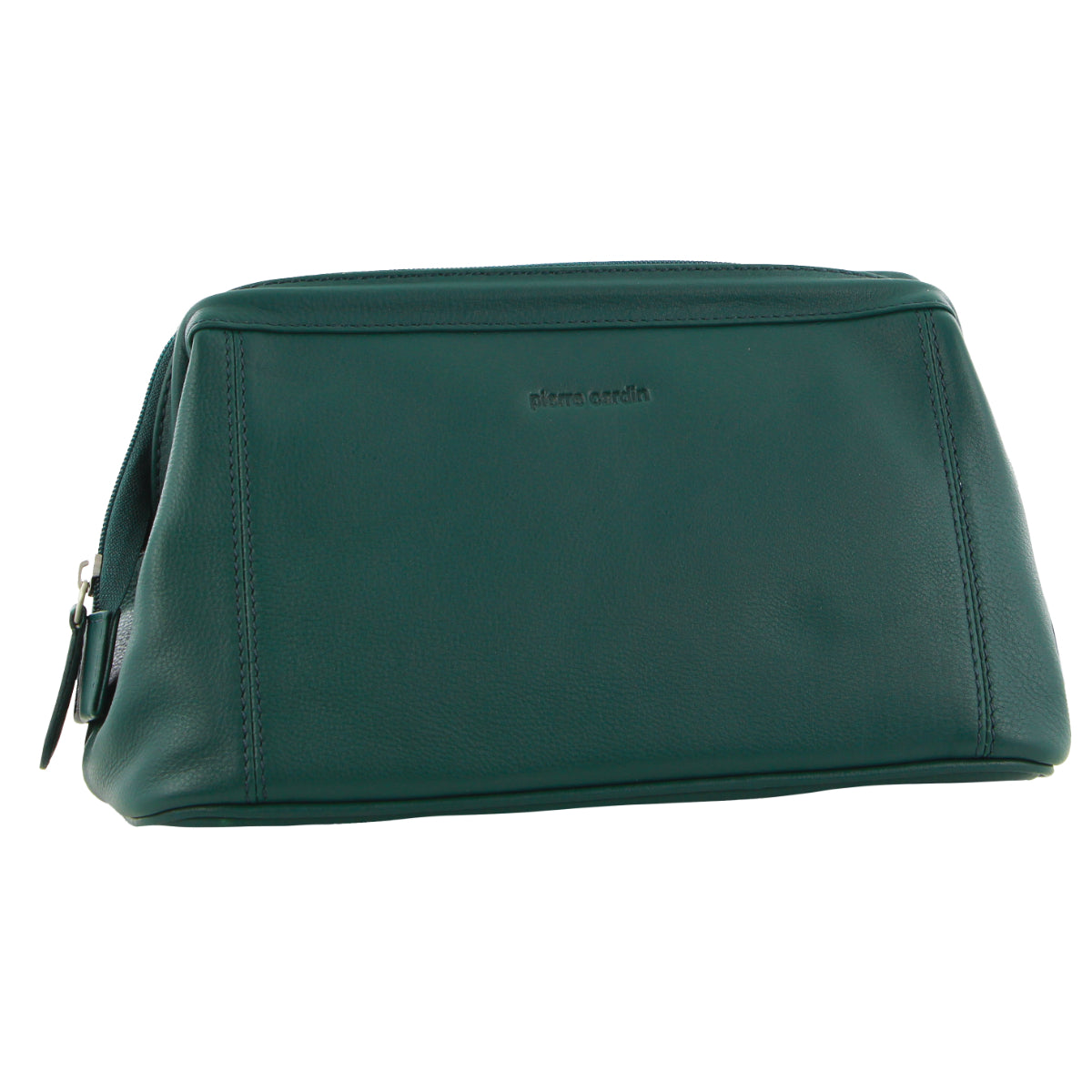 Pierre Cardin Rustic Leather Toiletry Bag