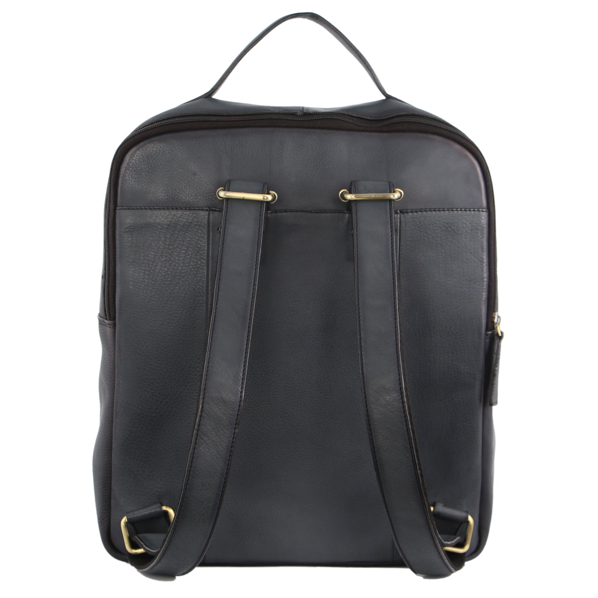 Pierre Cardin Rustic Leather Business Backpack/Computer Bag