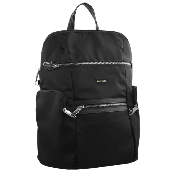 Pierre Cardin Anti-Theft Backpack in Black