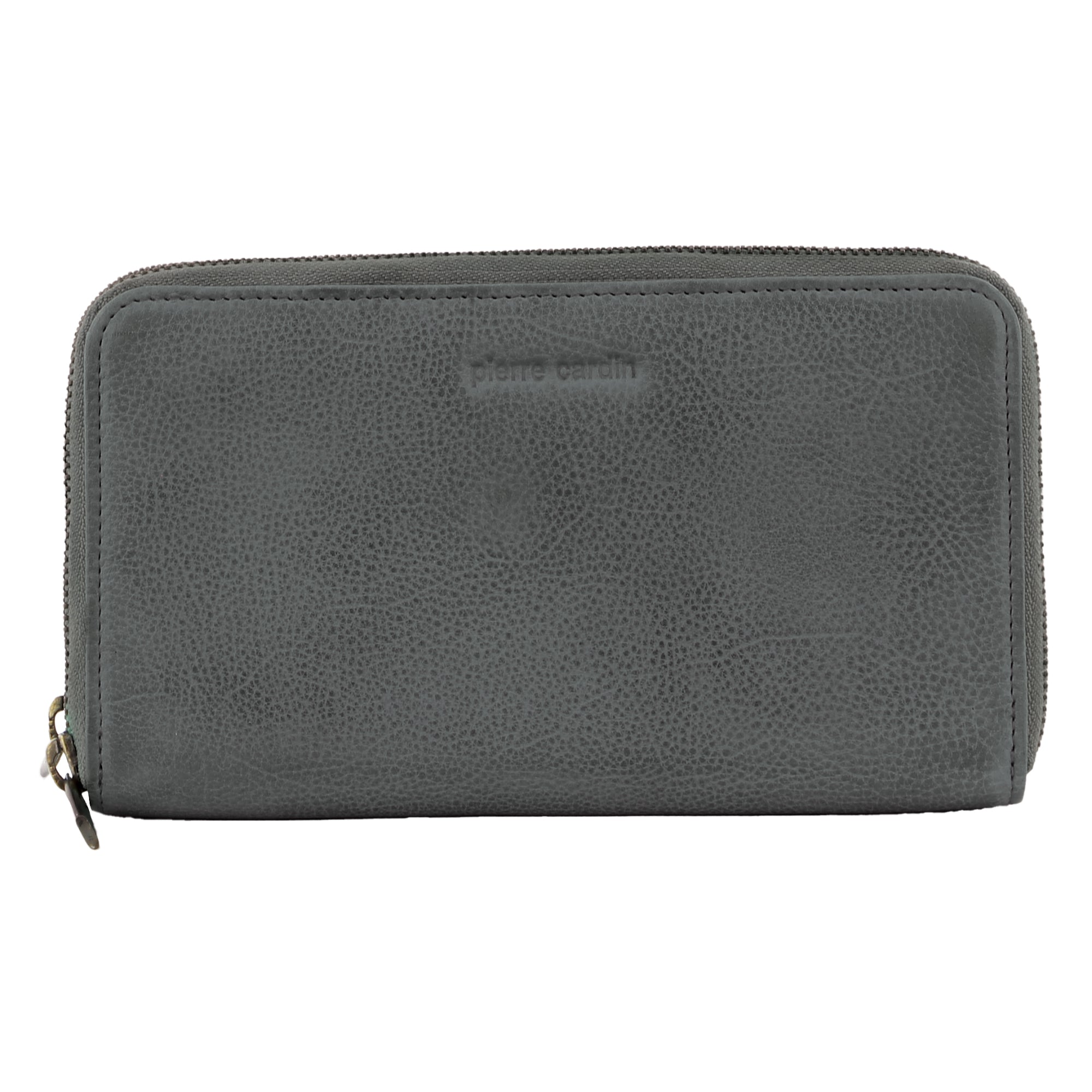 Pierre Cardin Italian Leather Ladies Double Zip Wallet