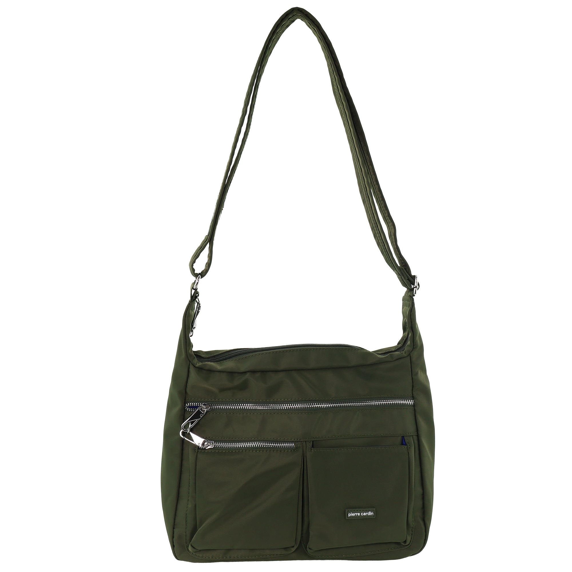 Pierre Cardin Nylon Anti-Theft Cross Body Bag