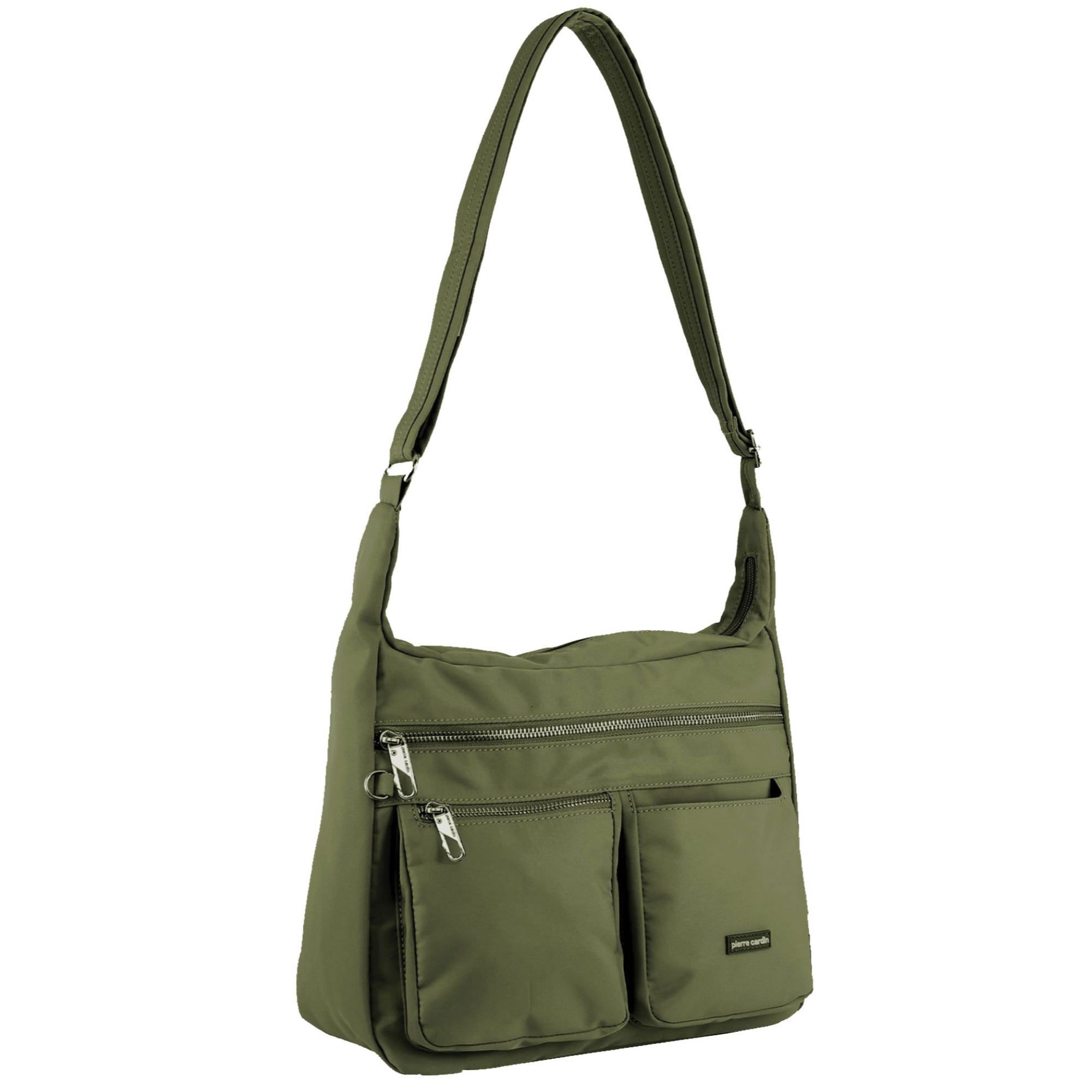 Pierre Cardin Nylon Anti-Theft Cross Body Bag