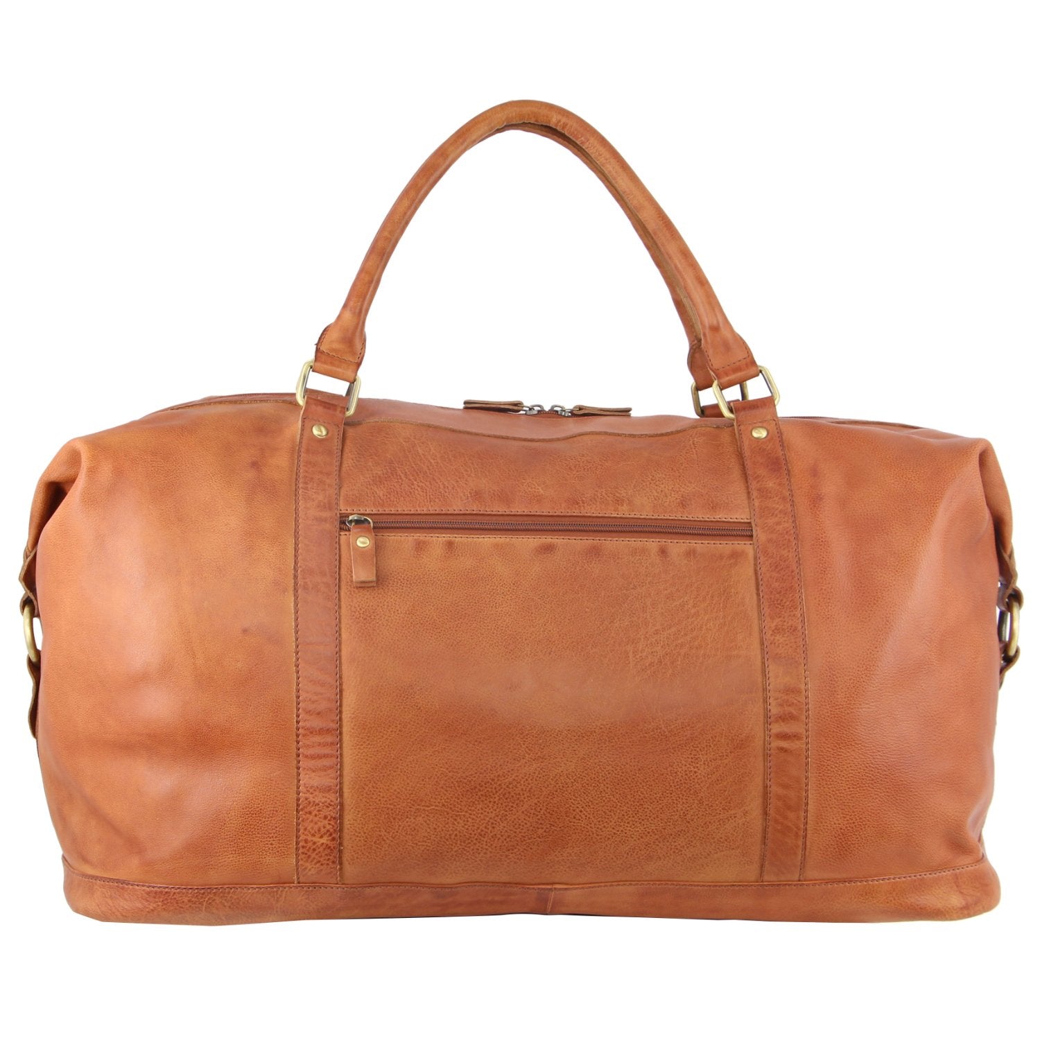 Pierre Cardin Rustic Leather Business/Overnight Bag