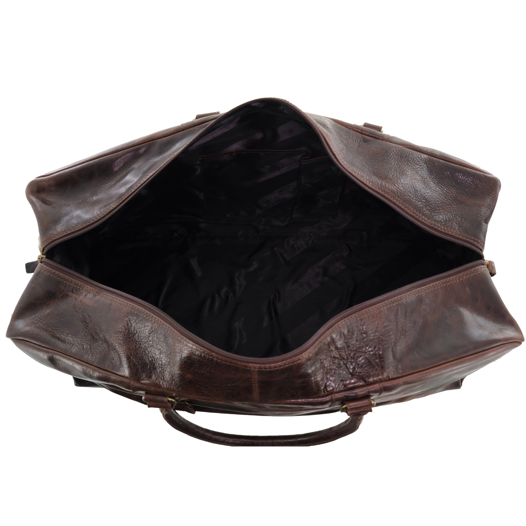 Pierre Cardin Rustic Leather Business/Overnight Bag