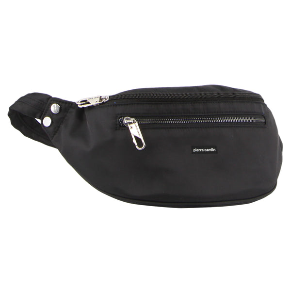 Pierre Cardin Anti-Theft Waist Bag in Black