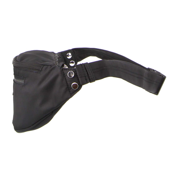 Pierre Cardin Anti-Theft Waist Bag in Black