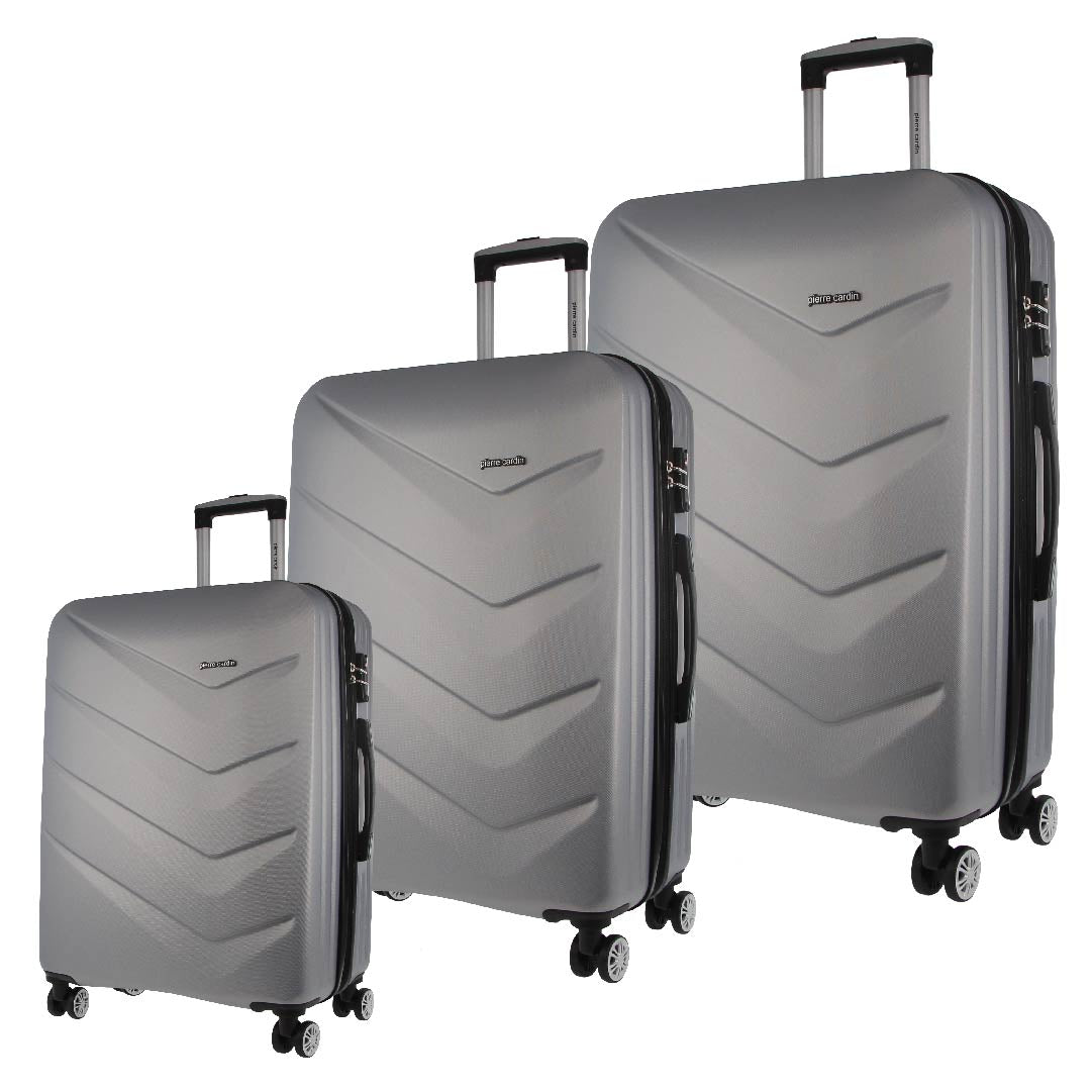 Pierre Cardin Hard Shell 3-Piece Luggage Set