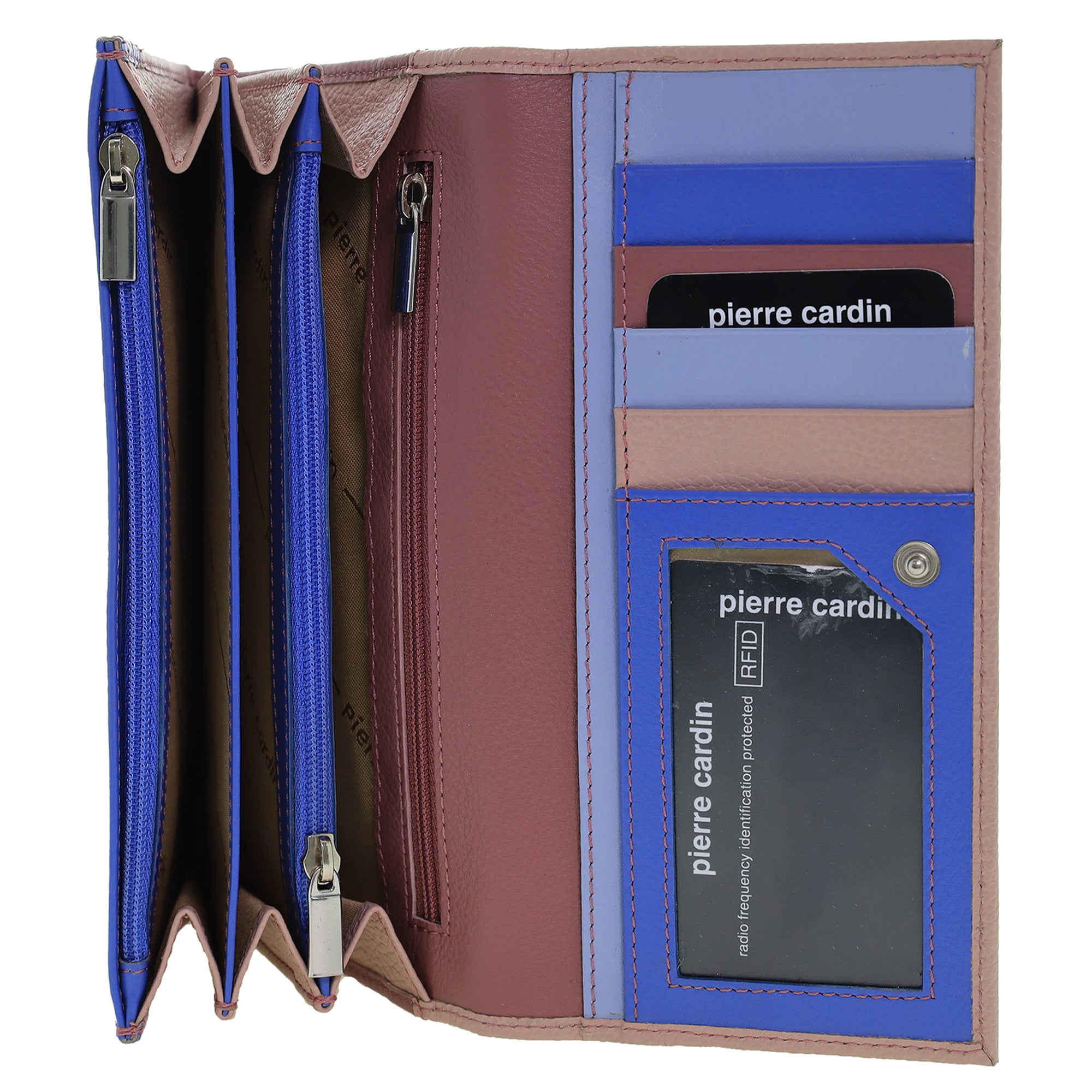 Pierre Cardin Multi Colour Leather Ladies Wallet