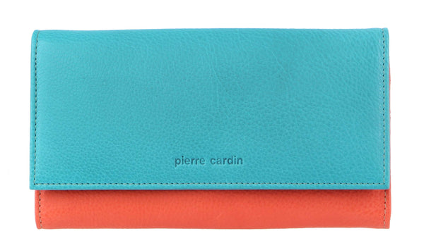 Pierre Cardin Multi Color Leather Ladies Wallet