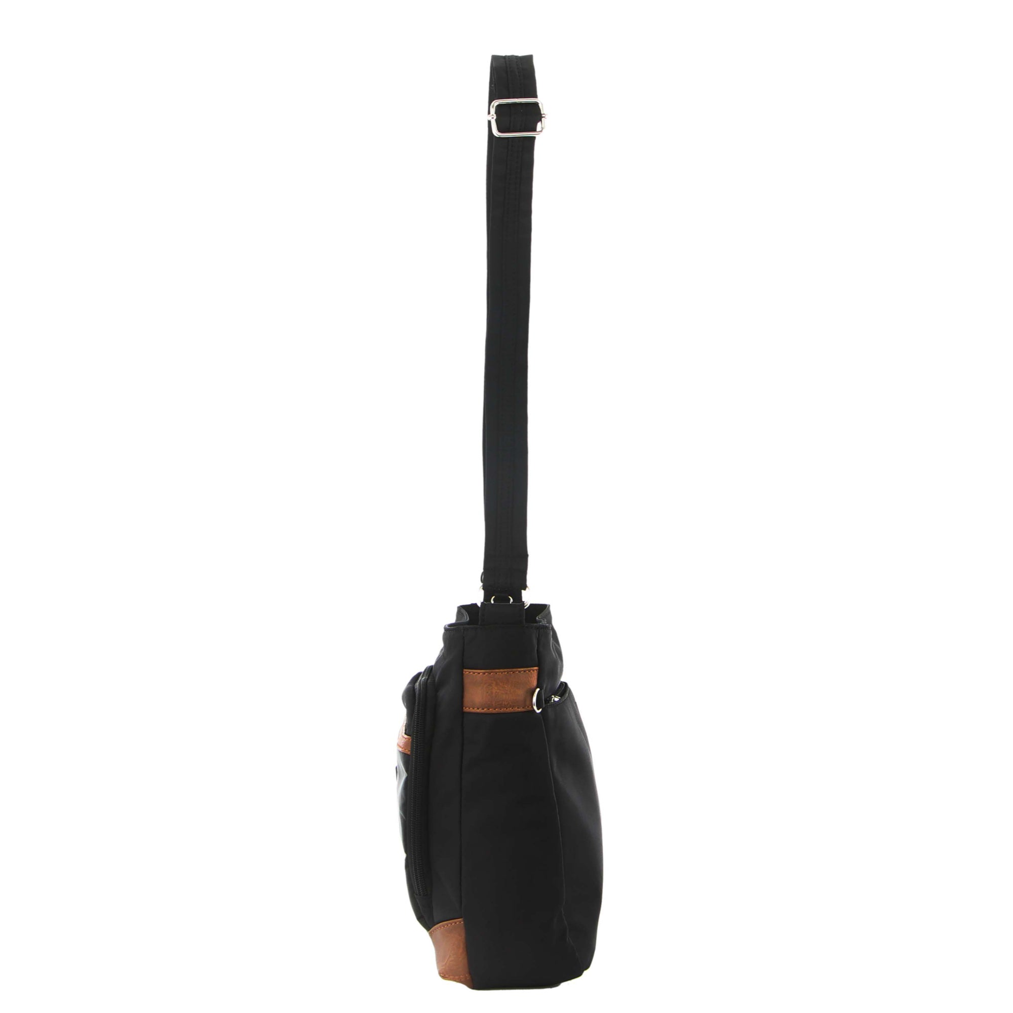 Pierre Cardin Nylon Anti-Theft Cross Body Bag