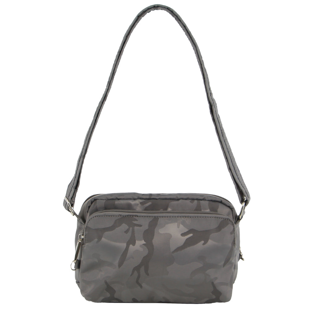 Pierre Cardin Nylon Anti-Theft Cross Body Bag