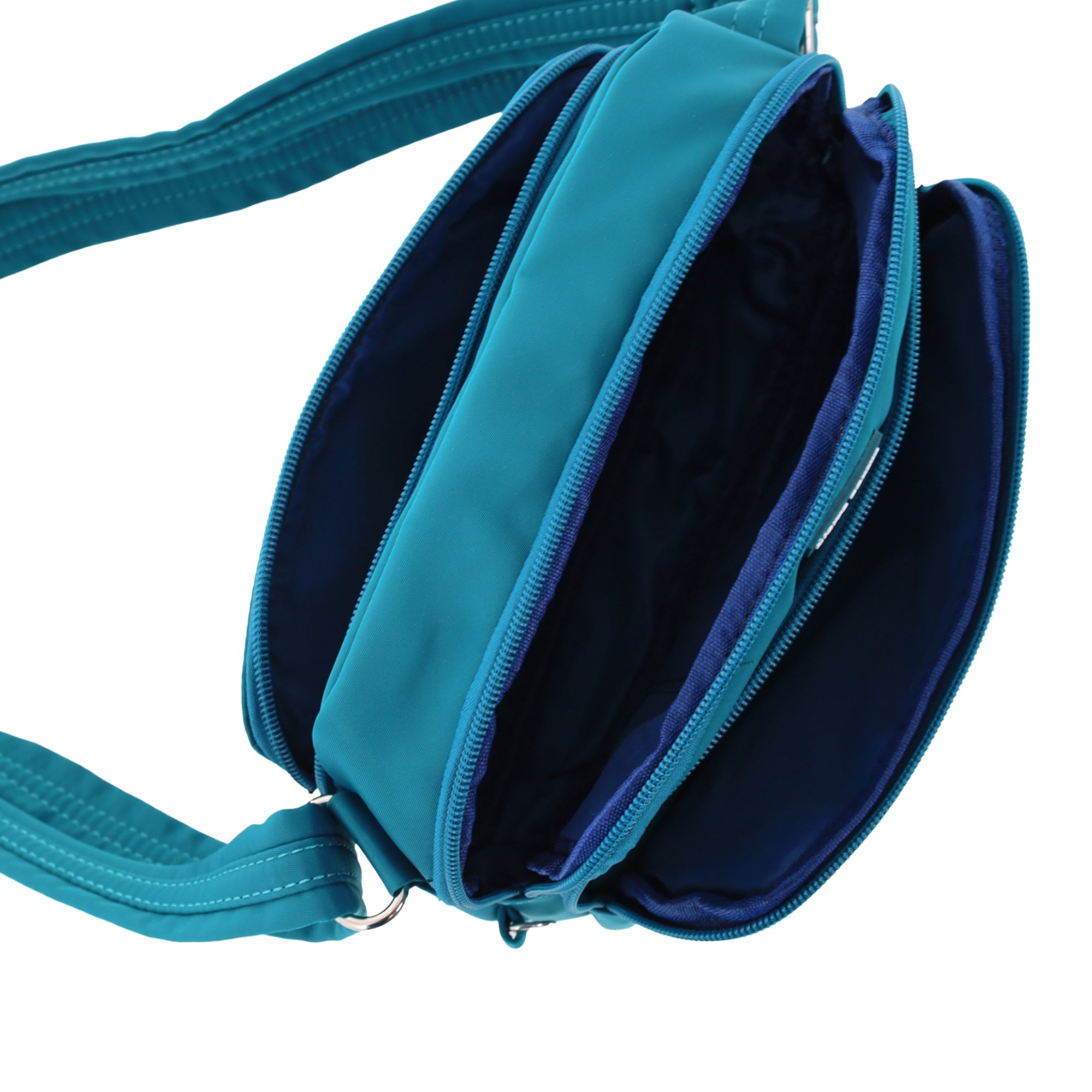 Pierre Cardin Nylon Anti-Theft Cross Body Bag