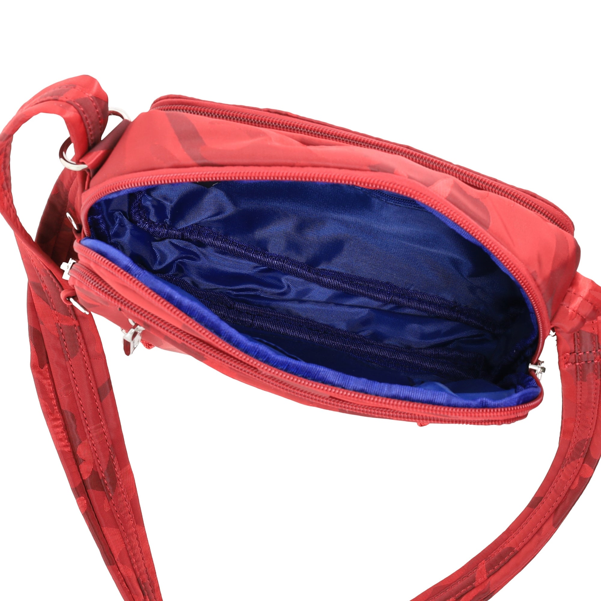 Pierre Cardin Nylon Anti-Theft Cross Body Bag