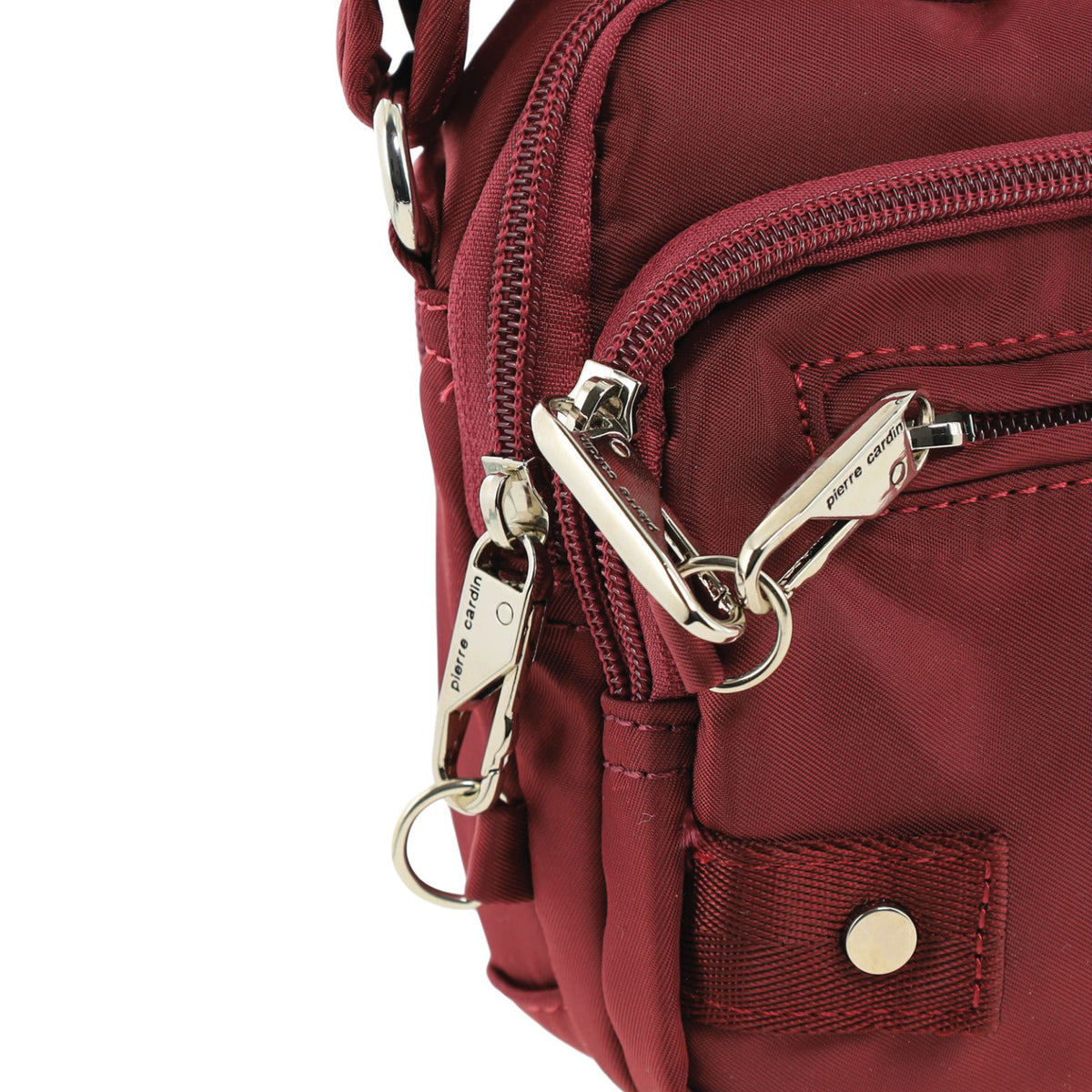 Pierre Cardin Nylon Anti-Theft Cross Body Bag
