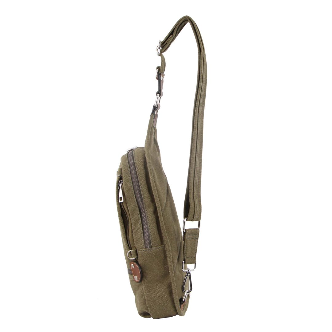 Pierre Cardin Canvas Cross Body Bag