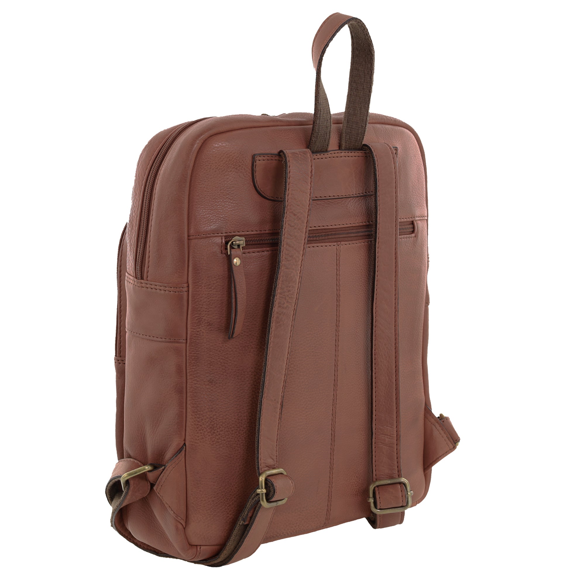 Pierre Cardin Vintage Leather Laptop Backpack