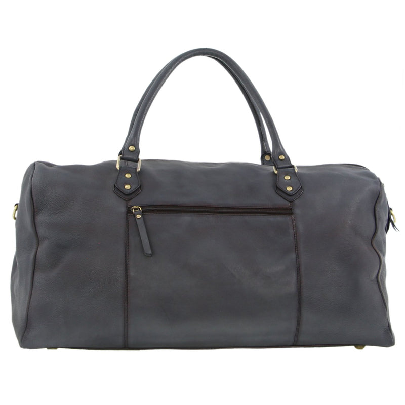 Pierre Cardin Smooth Leather Overnight Bag