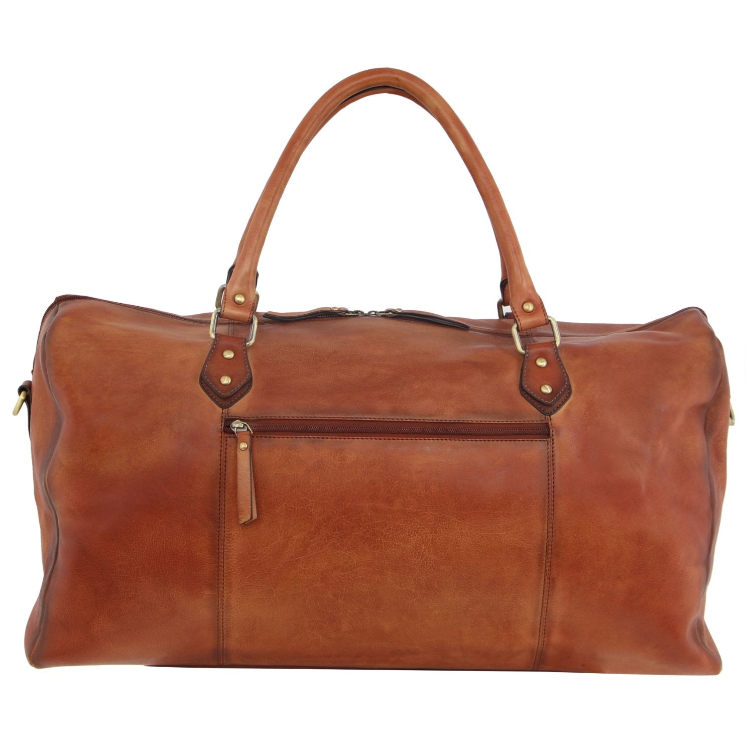 Pierre Cardin Smooth Leather Overnight Bag