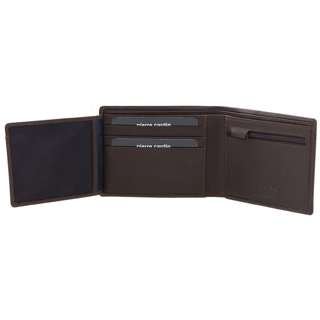 Pierre Cardin Leather Men's Bi-Fold Wallet