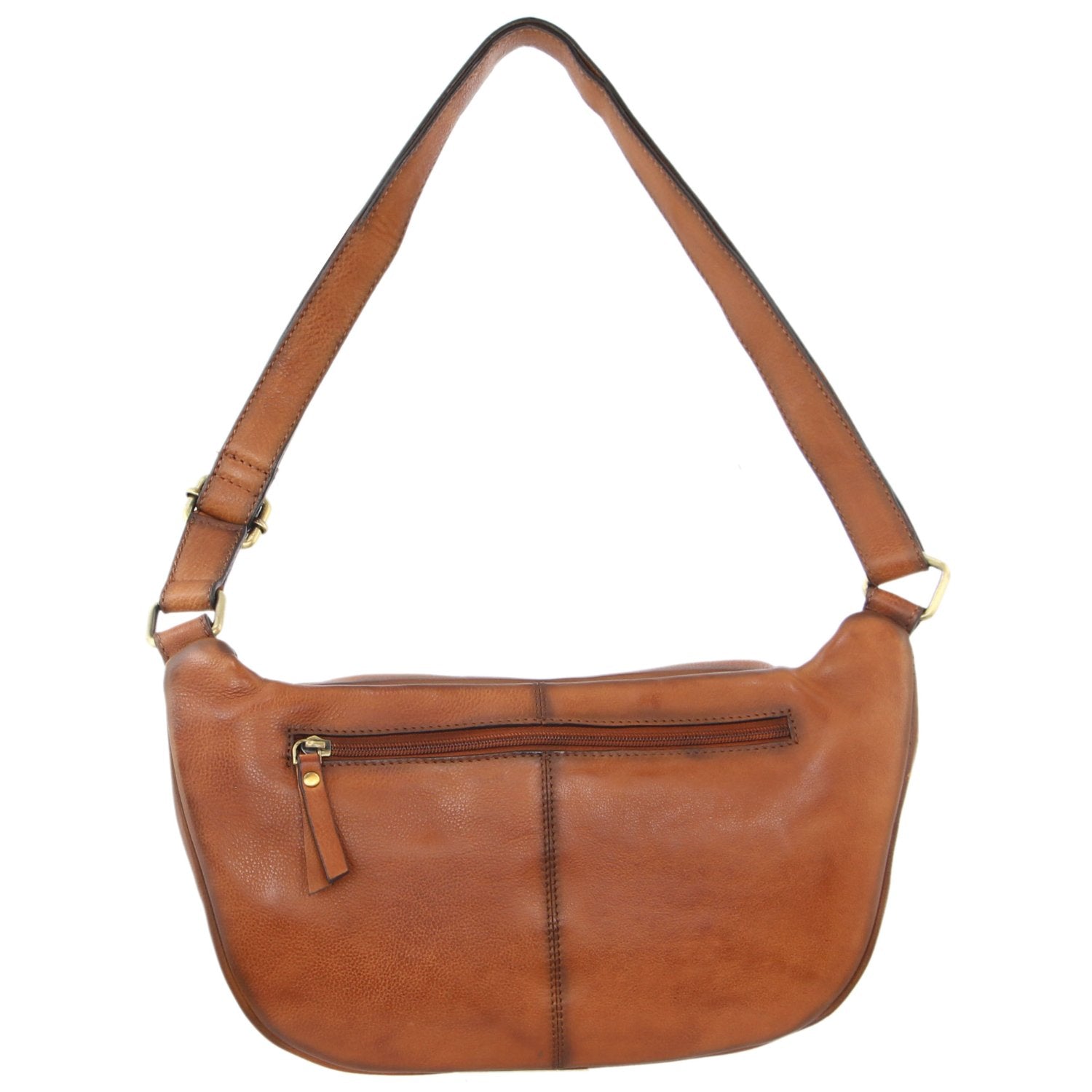 Pierre Cardin Burnished Leather Sling Bag