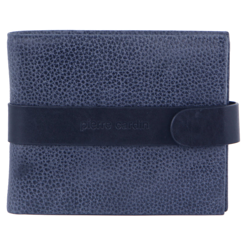 Pierre Cardin Men's Leather Tab Wallet