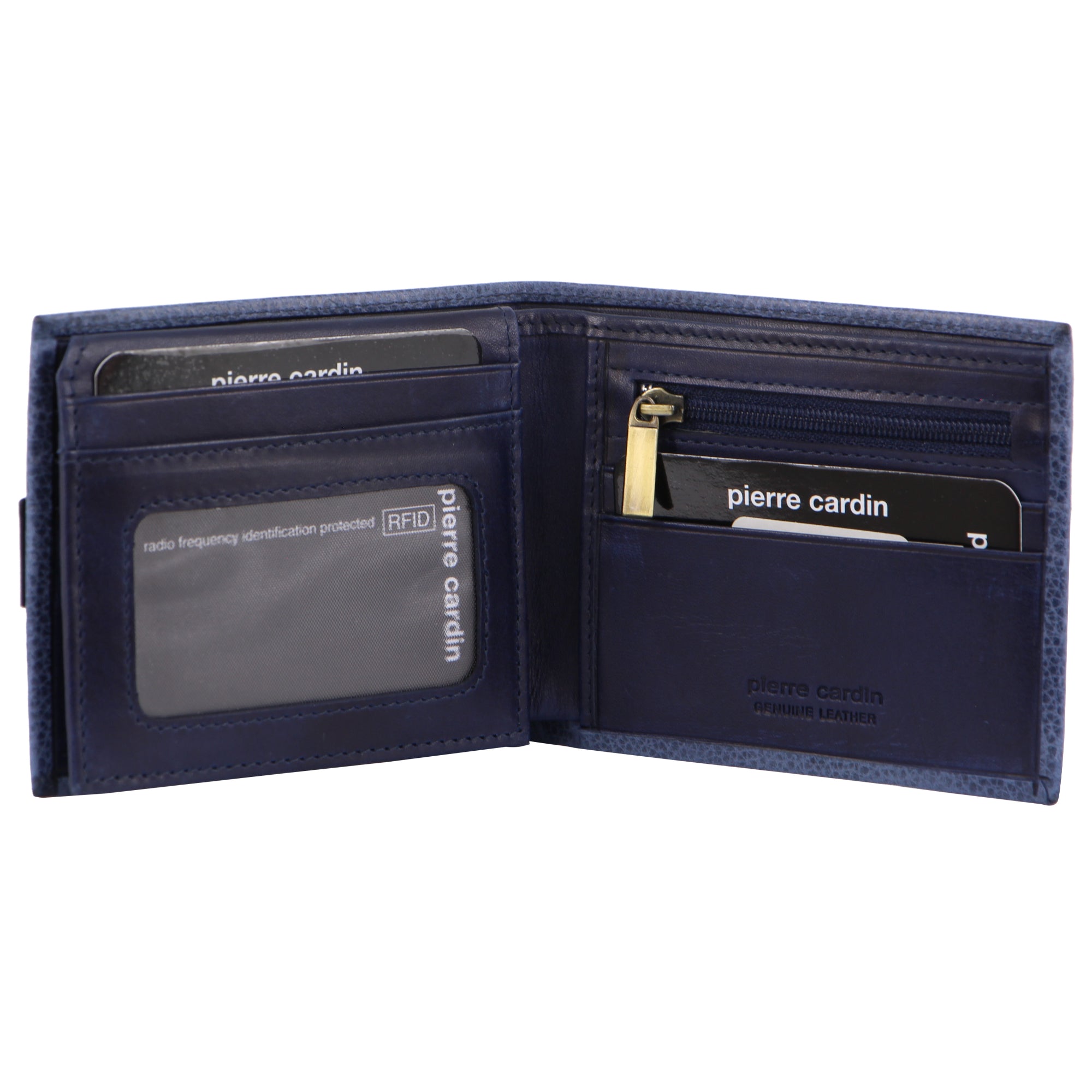 Pierre Cardin Men's Leather Bi-Fold Wallet