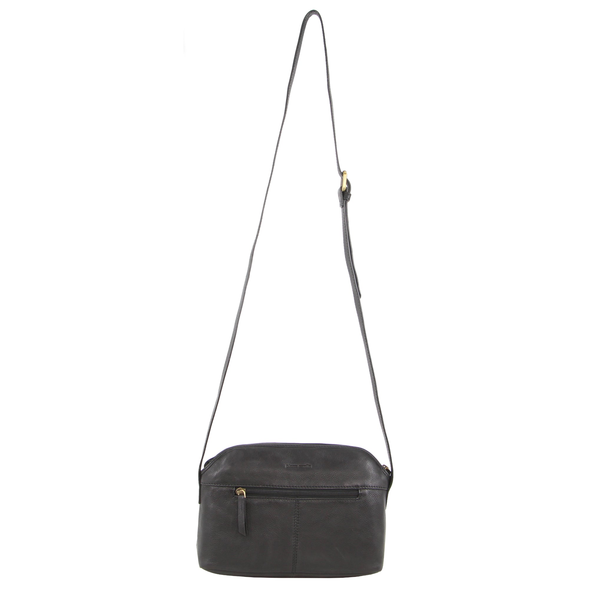 Pierre Cardin Woven Embossed Leather Crossbody Bag