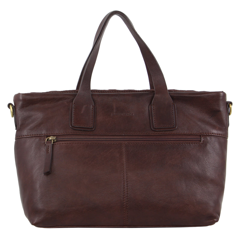 Pierre Cardin Woven Embossed Leather Tote Bag