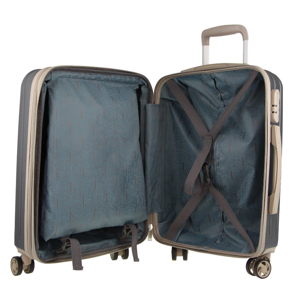 Pierre Cardin 54cm CABIN Hard-Shell Suitcase