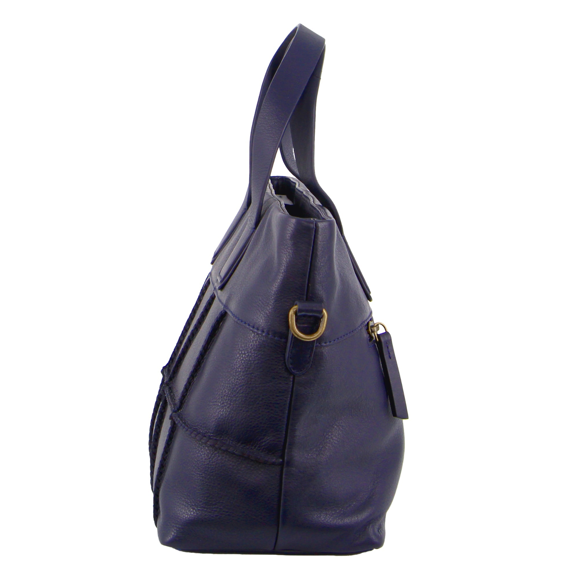 Pierre Cardin Ladies Leather Stitch-design Handbag