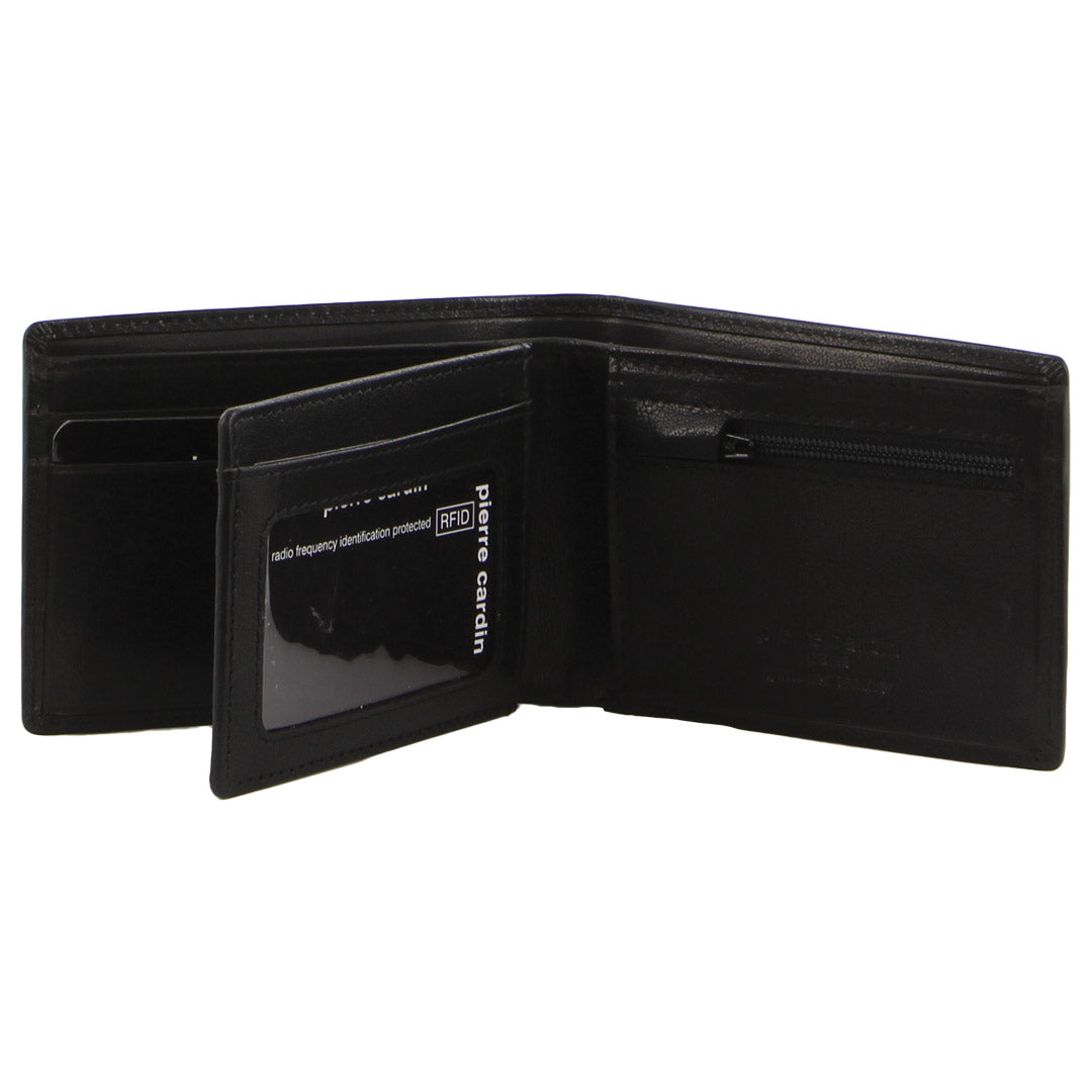 Pierre Cardin Leather Men's Bi-Fold Wallet