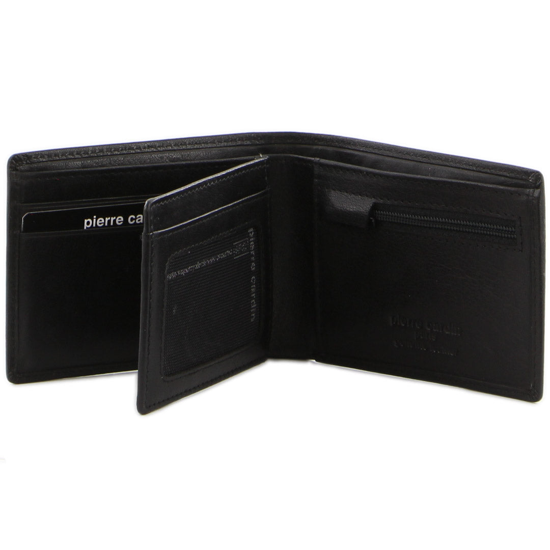 Pierre Cardin Leather Men's Bi-Fold Wallet in Tan